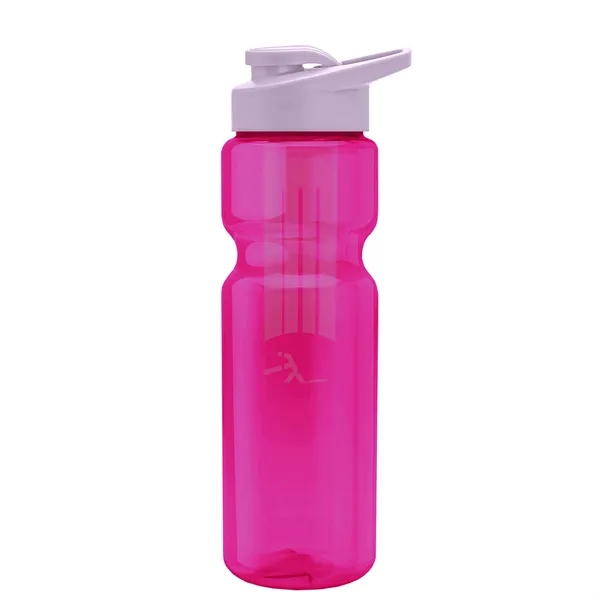 Champion 28 Oz. Transparent Bottle - Drink Thru Lid and Large... from ASI 40480 Koozie Group