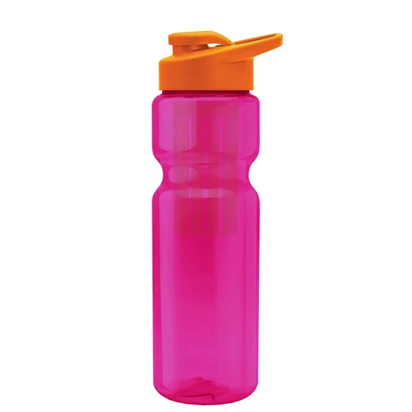Champion 28 Oz. Transparent Bottle - Drink Thru Lid and Large... from ASI 40480 Koozie Group