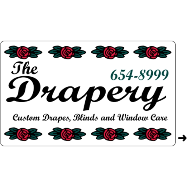 3" x 5" rectangle roll labels with a one color imprint.... from ASI 89910 Stouse, LLC