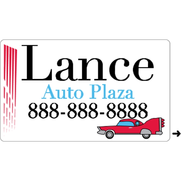 3" x 5" rectangle roll labels with a one color imprint.... from ASI 89910 Stouse, LLC