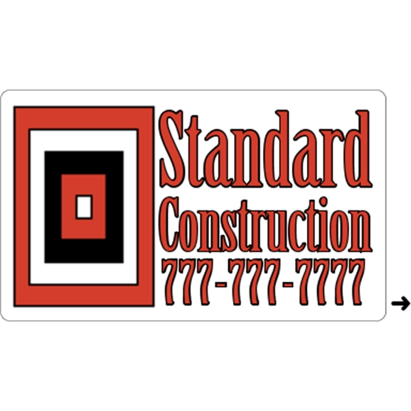 3" x 5" rectangle roll labels with a one color imprint.... from ASI 89910 Stouse, LLC