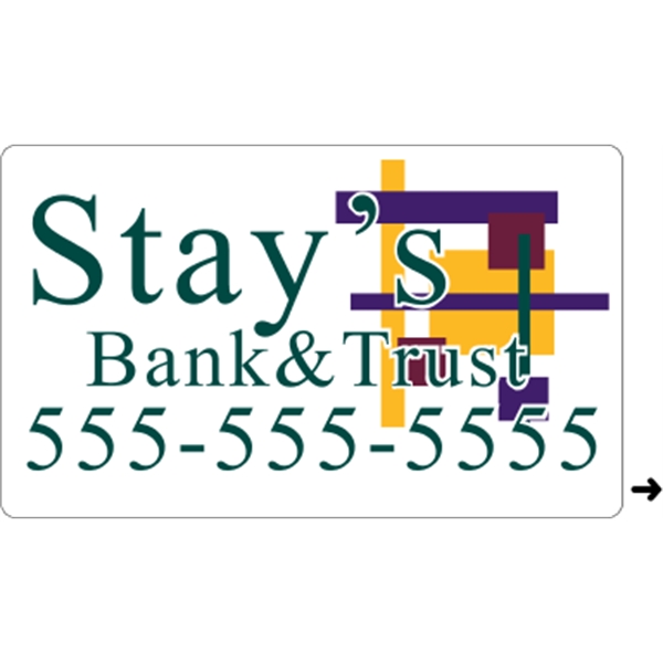 3" x 5" rectangle roll labels with a one color imprint.... from ASI 89910 Stouse, LLC