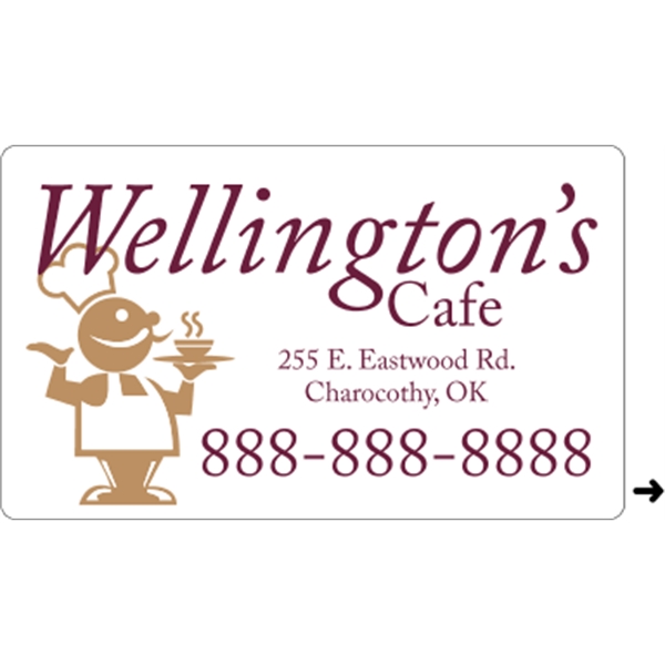 3" x 5" rectangle roll labels with a one color imprint.... from ASI 89910 Stouse, LLC