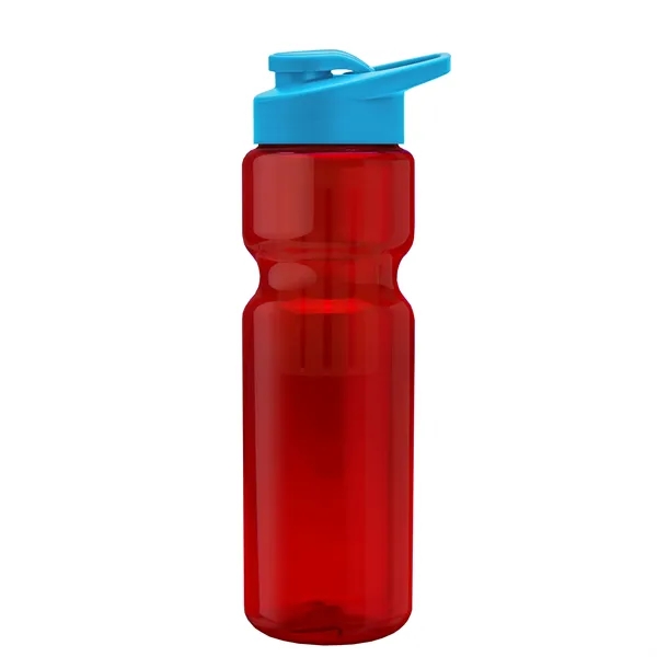 Champion 28 Oz. Transparent Bottle - Drink Thru Lid and Large... from ASI 40480 Koozie Group