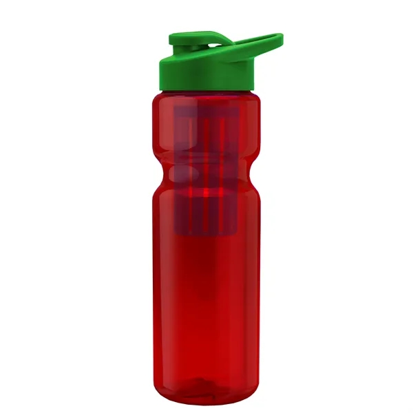 Champion 28 Oz. Transparent Bottle - Drink Thru Lid and Large... from ASI 40480 Koozie Group