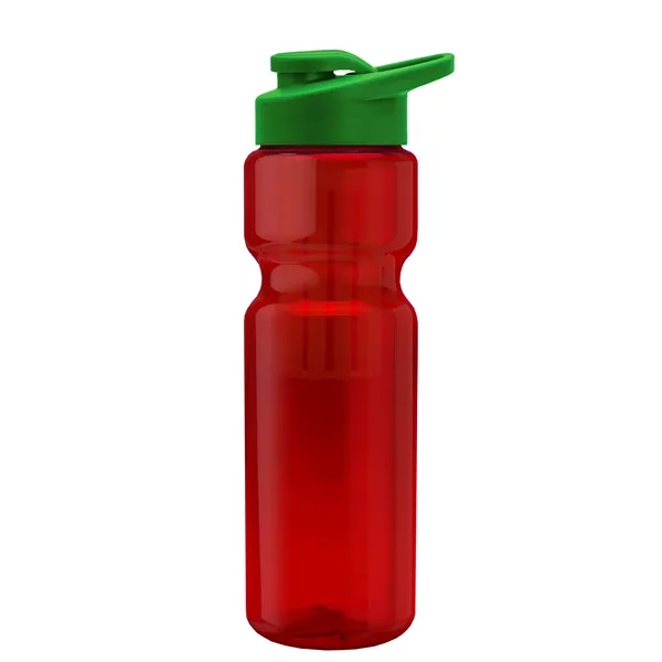 Champion 28 Oz. Transparent Bottle - Drink Thru Lid and Large... from ASI 40480 Koozie Group