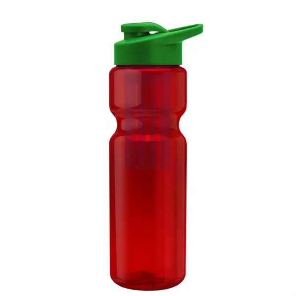 Champion 28 Oz. Transparent Bottle - Drink Thru Lid and Large... from ASI 40480 Koozie Group