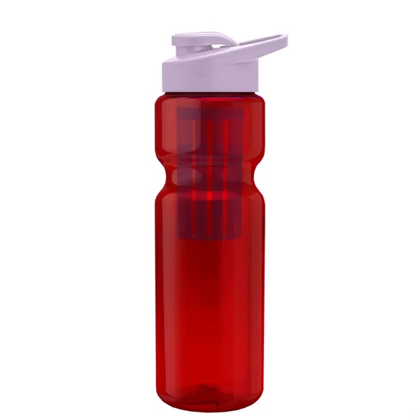Champion 28 Oz. Transparent Bottle - Drink Thru Lid and Large... from ASI 40480 Koozie Group