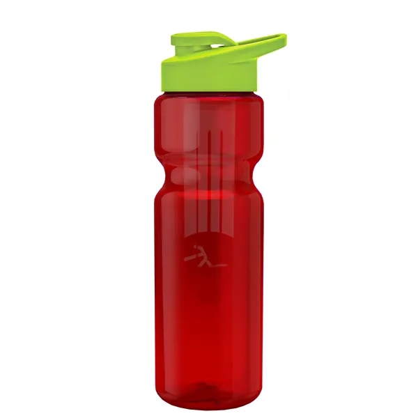 Champion 28 Oz. Transparent Bottle - Drink Thru Lid and Large... from ASI 40480 Koozie Group