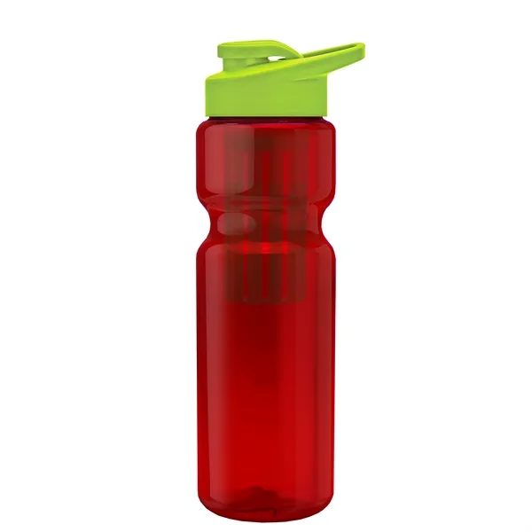 Champion 28 Oz. Transparent Bottle - Drink Thru Lid and Large... from ASI 40480 Koozie Group