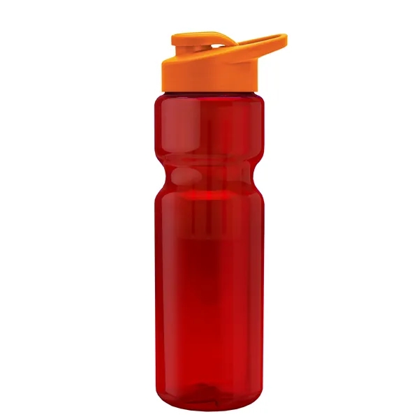 Champion 28 Oz. Transparent Bottle - Drink Thru Lid and Large... from ASI 40480 Koozie Group