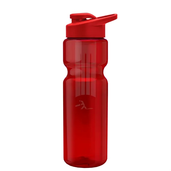 Champion 28 Oz. Transparent Bottle - Drink Thru Lid and Large... from ASI 40480 Koozie Group