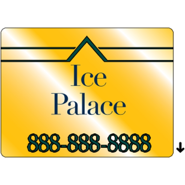 4" x 3" rectangle roll labels with a one color imprint.... from ASI 89910 Stouse, LLC