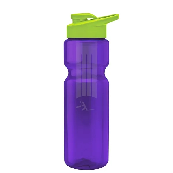 Champion 28 Oz. Transparent Bottle - Drink Thru Lid and Large... from ASI 40480 Koozie Group