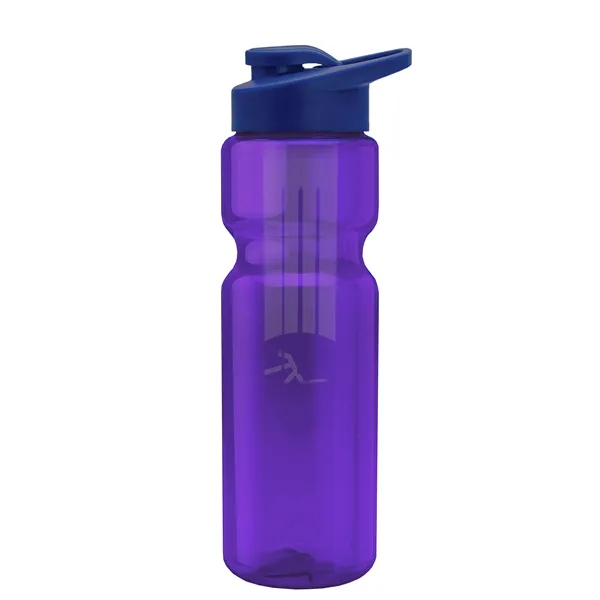 Champion 28 Oz. Transparent Bottle - Drink Thru Lid and Large... from ASI 40480 Koozie Group