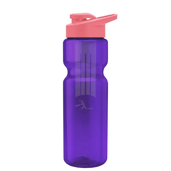 Champion 28 Oz. Transparent Bottle - Drink Thru Lid and Large... from ASI 40480 Koozie Group