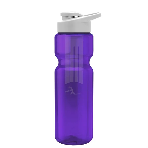 Champion 28 Oz. Transparent Bottle - Drink Thru Lid and Large... from ASI 40480 Koozie Group