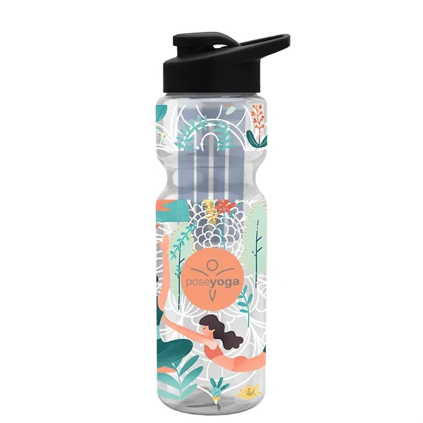 Champion 28 Oz. Transparent Bottle - Drink Thru Lid and Large... from ASI 40480 Koozie Group