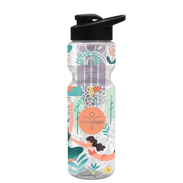 Champion 28 Oz. Transparent Bottle - Drink Thru Lid and Large... from ASI 40480 Koozie Group