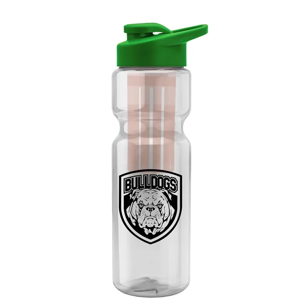 Champion 28 Oz. Transparent Bottle - Drink Thru Lid and Large... from ASI 40480 Koozie Group