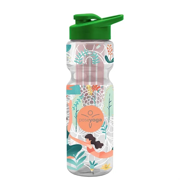 Champion 28 Oz. Transparent Bottle - Drink Thru Lid and Large... from ASI 40480 Koozie Group