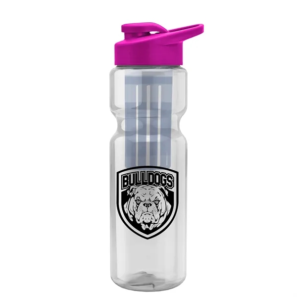 Champion 28 Oz. Transparent Bottle - Drink Thru Lid and Large... from ASI 40480 Koozie Group