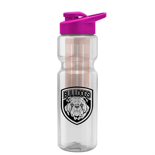 Champion 28 Oz. Transparent Bottle - Drink Thru Lid and Large... from ASI 40480 Koozie Group