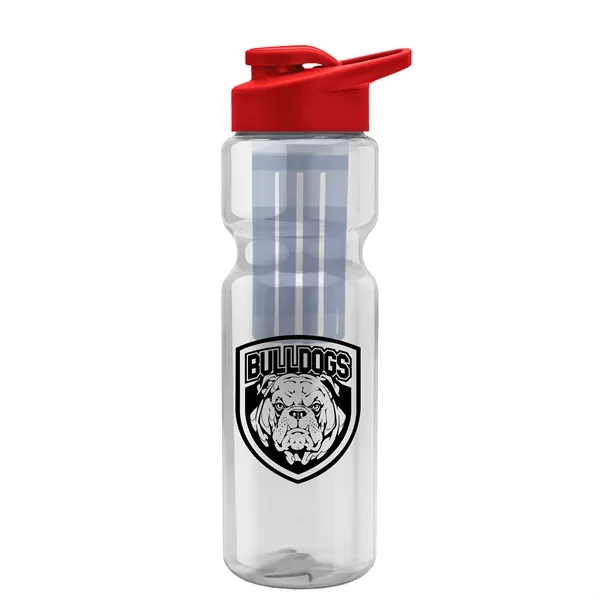 Champion 28 Oz. Transparent Bottle - Drink Thru Lid and Large... from ASI 40480 Koozie Group