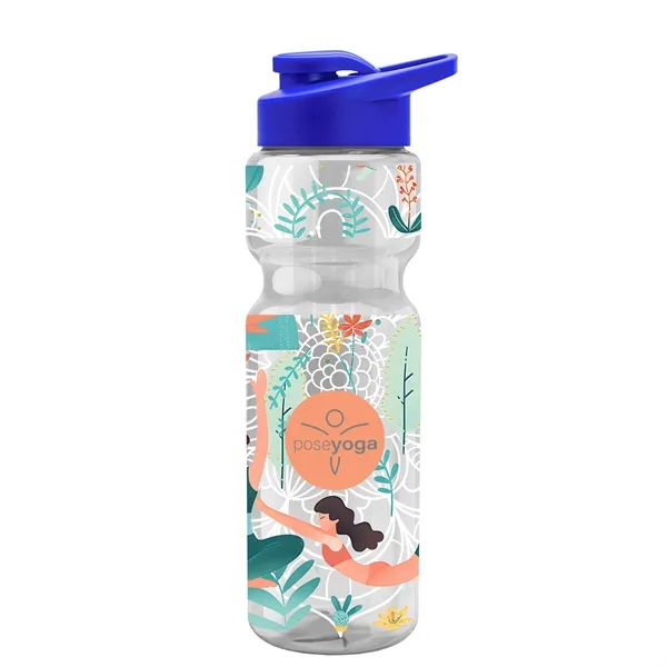 Champion 28 Oz. Transparent Bottle - Drink Thru Lid and Large... from ASI 40480 Koozie Group