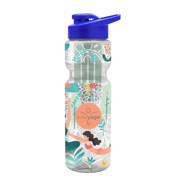 Champion 28 Oz. Transparent Bottle - Drink Thru Lid and Large... from ASI 40480 Koozie Group