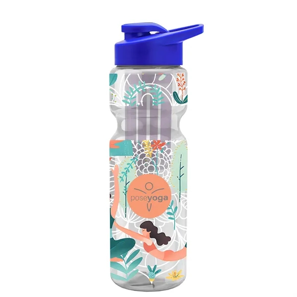 Champion 28 Oz. Transparent Bottle - Drink Thru Lid and Large... from ASI 40480 Koozie Group