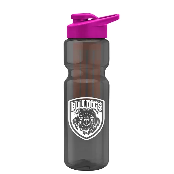 Champion 28 Oz. Transparent Bottle - Drink Thru Lid and Large... from ASI 40480 Koozie Group