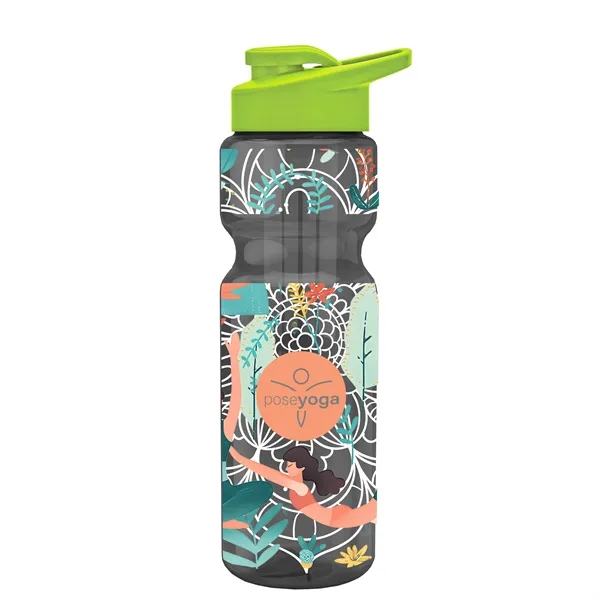 Champion 28 Oz. Transparent Bottle - Drink Thru Lid and Large... from ASI 40480 Koozie Group