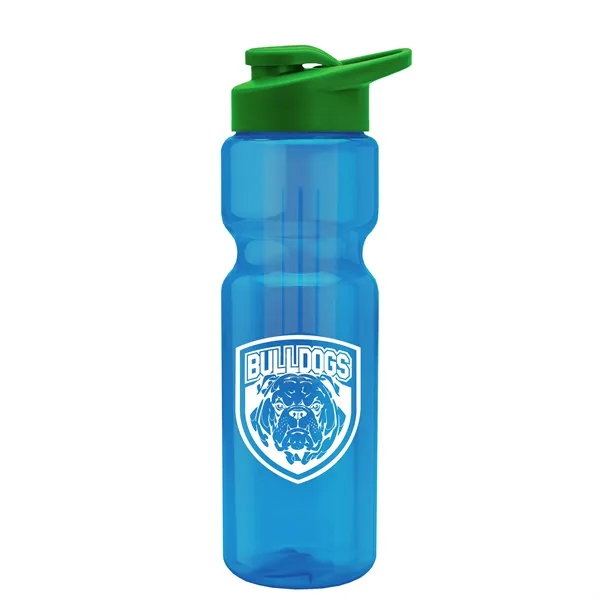 Champion 28 Oz. Transparent Bottle - Drink Thru Lid and Large... from ASI 40480 Koozie Group
