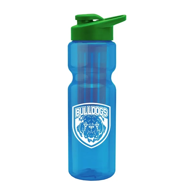 Champion 28 Oz. Transparent Bottle - Drink Thru Lid and Large... from ASI 40480 Koozie Group