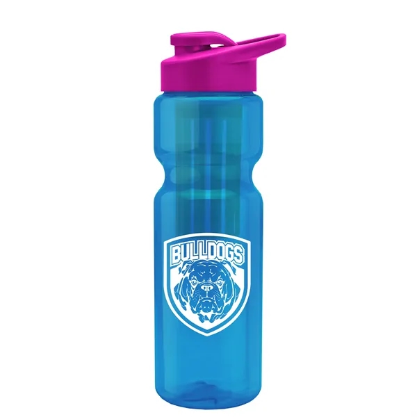 Champion 28 Oz. Transparent Bottle - Drink Thru Lid and Large... from ASI 40480 Koozie Group