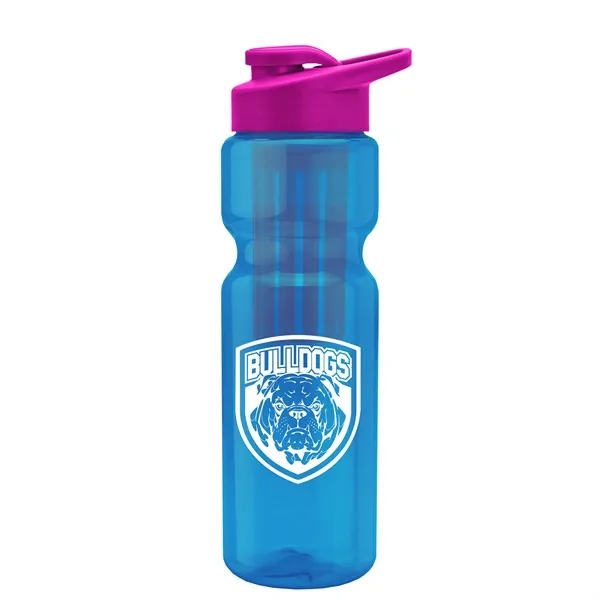 Champion 28 Oz. Transparent Bottle - Drink Thru Lid and Large... from ASI 40480 Koozie Group