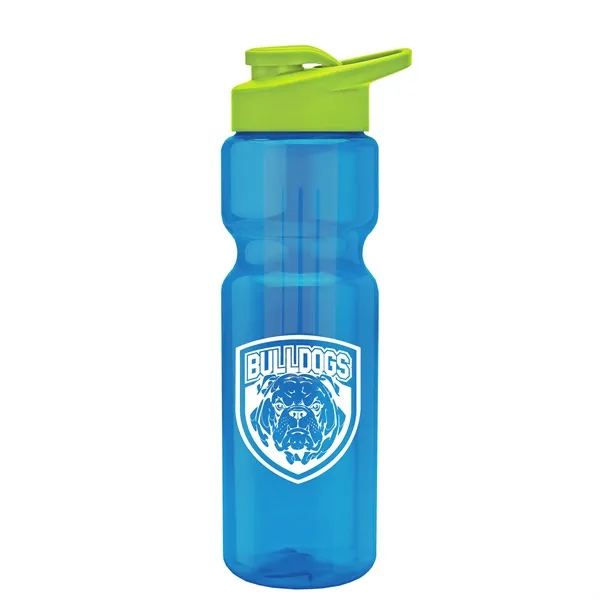 Champion 28 Oz. Transparent Bottle - Drink Thru Lid and Large... from ASI 40480 Koozie Group