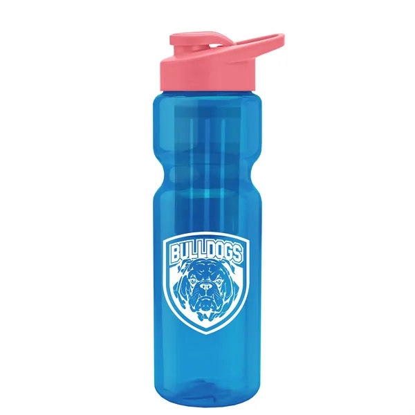 Champion 28 Oz. Transparent Bottle - Drink Thru Lid and Large... from ASI 40480 Koozie Group