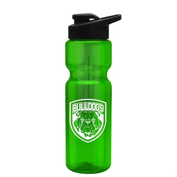 Champion 28 Oz. Transparent Bottle - Drink Thru Lid and Large... from ASI 40480 Koozie Group