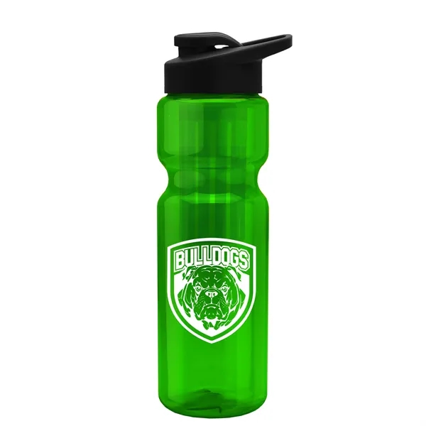 Champion 28 Oz. Transparent Bottle - Drink Thru Lid and Large... from ASI 40480 Koozie Group