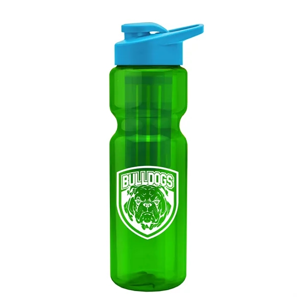 Champion 28 Oz. Transparent Bottle - Drink Thru Lid and Large... from ASI 40480 Koozie Group