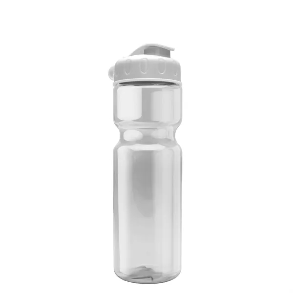 Transparent bottle with a flip top lid, 28 oz.... from ASI 40480 Koozie Group