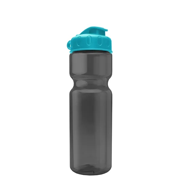 Transparent bottle with a flip top lid, 28 oz.... from ASI 40480 Koozie Group