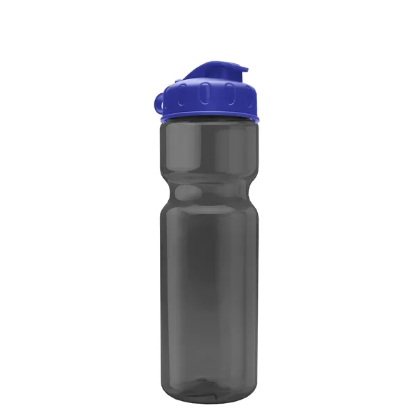 Transparent bottle with a flip top lid, 28 oz.... from ASI 40480 Koozie Group
