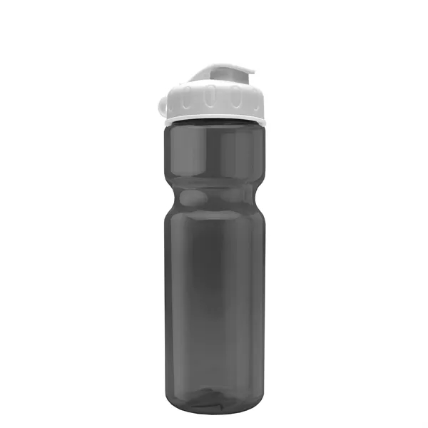 Transparent bottle with a flip top lid, 28 oz.... from ASI 40480 Koozie Group