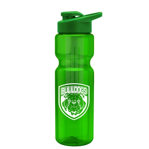Champion 28 Oz. Transparent Bottle - Drink Thru Lid and Large... from ASI 40480 Koozie Group