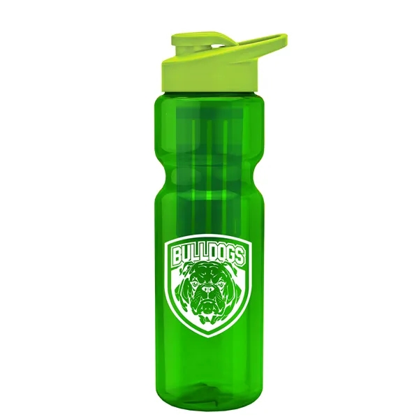 Champion 28 Oz. Transparent Bottle - Drink Thru Lid and Large... from ASI 40480 Koozie Group