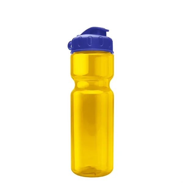 Transparent bottle with a flip top lid, 28 oz.... from ASI 40480 Koozie Group