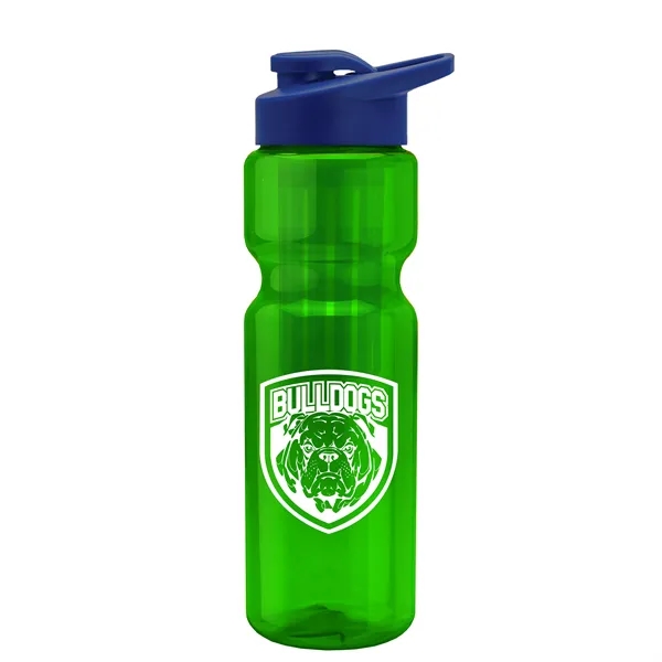 Champion 28 Oz. Transparent Bottle - Drink Thru Lid and Large... from ASI 40480 Koozie Group